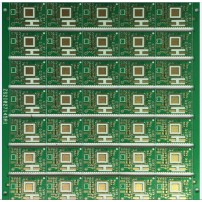 4 layers PCB with half holes plated
